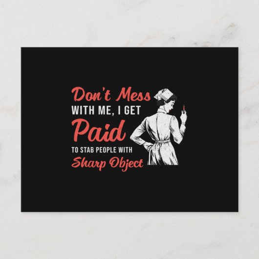 Die Phlebotomie des Phlebotomismus ist nicht ein G Postkarte (Vorderseite)