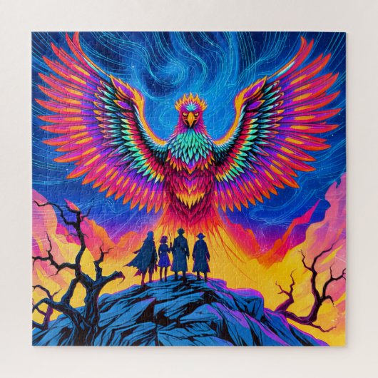 Die Phoenix-Aufszension Puzzle (Vertikal)