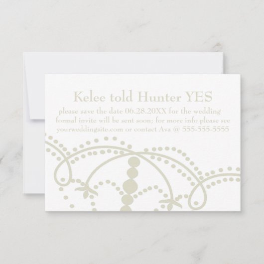 Die phönizische Ankündigung (Vorderseite)