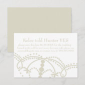 Die phönizische Ankündigung (Vorne/Hinten)