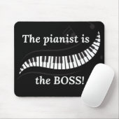 Die Pianistin ist das BOSS-Mauspad Mousepad (Mit Mouse)