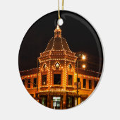 Die Piazza-Lichter von Kansas City Keramik Ornament (Links)