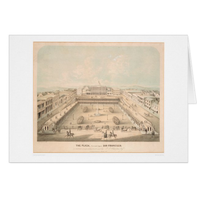 Die Piazza, Portsmouth-Quadrat, S.F. (1335A) (Vorderseite (Horizontal))