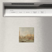 Die Piazzetta und der Palazzo Ducale Magnet (In Situ (Geschirrspüler))