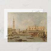 Die Piazzetta und der Palazzo Ducale Postkarte (Vorne/Hinten)