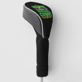 Die Pickleball-Zuhause Golf Headcover (angewinkelt)