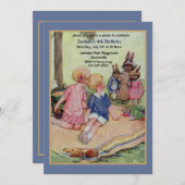 Die Picknick-Einladung Einladung (Vorne/Hinten)