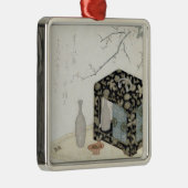 Die Picknick-Fessel Silbernes Ornament (Rechts)