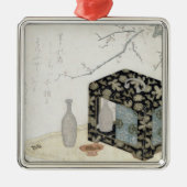 Die Picknick-Fessel Silbernes Ornament (Vorne)