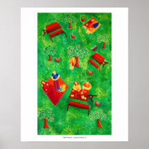 Die Picnic Contemporary Acrylic Art Print