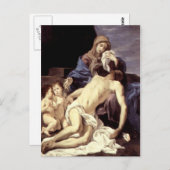 Die Pieta - Die Schlacht Christi - Baciccio Postkarte (Vorne/Hinten)