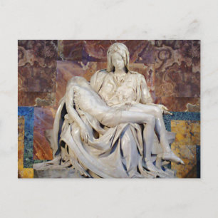 Die Pieta von Michelangelo Postcard Postkarte