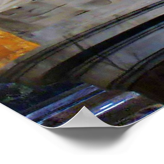 Die Pieta von Michelangelo Poster (Ecke)