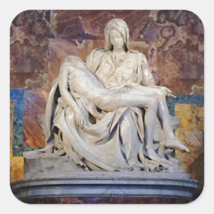 Die Pieta von Michelangelo Sticker