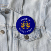 Die Pilger des Jakobswegs Button (Beispiel)