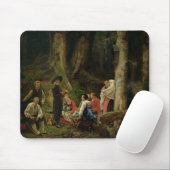 Die Pilger von der Abtei von St. Odile Mousepad (Mit Mouse)