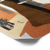 Die Pilger von Emmaus, Maurice Denis Poster (Ecke)