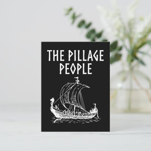 Die Pilgerleute Postkarte (Stehend Vorderseite)