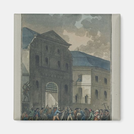 Die Pillage des Klosters Saint-Lazare Magnet (Vorne)