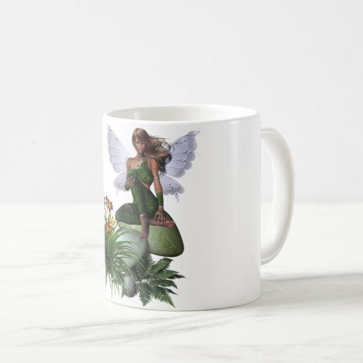 Die Pilz-Fee Kaffeetasse (VorderseiteRechts)