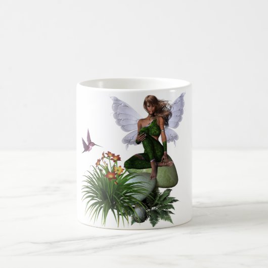 Die Pilz-Fee Kaffeetasse (Mittel)