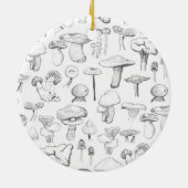 Die Pilz-Gruppe Keramik Ornament (Hinten)