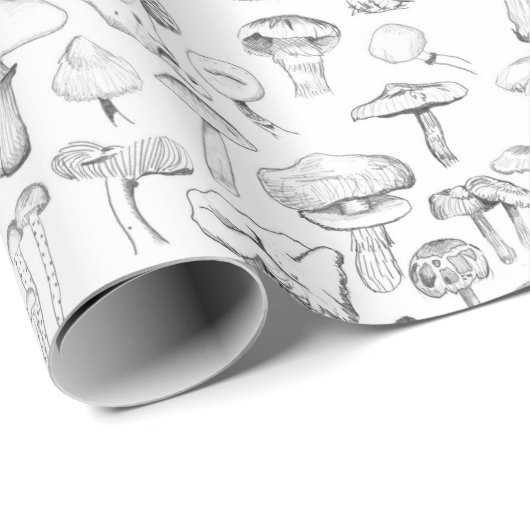 Die Pilzbande Geschenkpapier (Rolleneckpunkt)