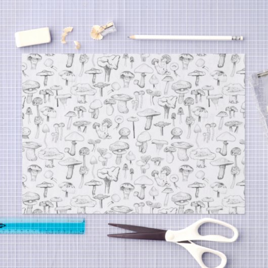 Die Pilzbande Seidenpapier (Handwerk)