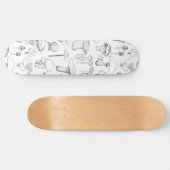 Die Pilzbande Skateboard (Horizontal)