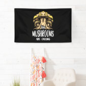 Die Pilze rufen Banner (Insitu)