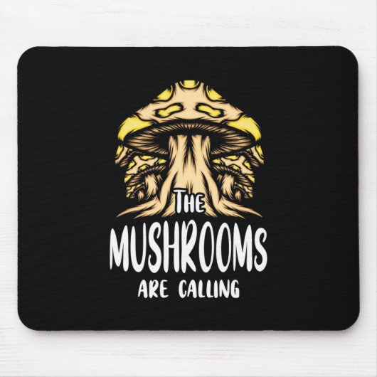 Die Pilze rufen Mousepad (Vorne)