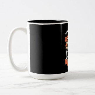 Die Pilze rufen und ich muss gehen Zweifarbige Tasse