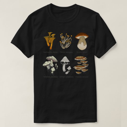 Die Pilzkollektion T-Shirt (Design vorne)