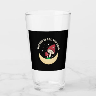 Die Pilznatur ist alles, was Sie brauchen Glas
