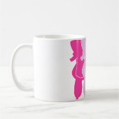 Die pinken Pudel Kaffeetasse (Links)