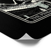 Die Pinller Tarot Karte Poster (Ecke)