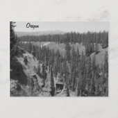 Die Pinnacles, der Kratersee Postkarte (Vorderseite)