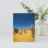 Die Pinnacles, Western Australien Postkarte (Stehend Vorderseite)