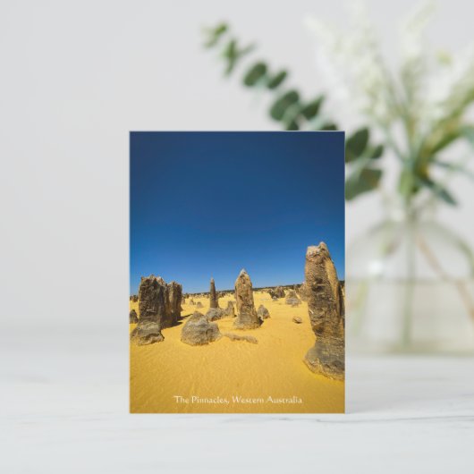 Die Pinnacles, Western Australien Postkarte (Stehend Vorderseite)