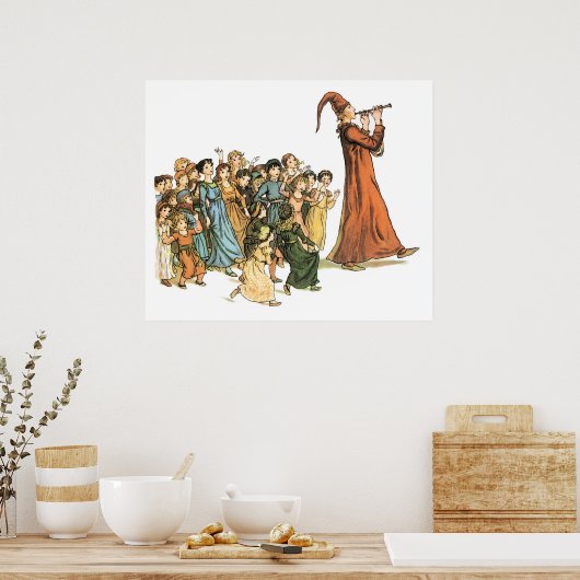 Die Piper: Die wunderbare Musik Poster (Küche)