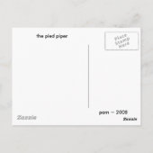 die Piper Postkarte (Rückseite)