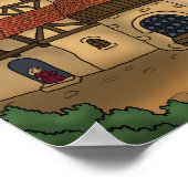 die Piper und das Kinderposter Poster (Ecke)