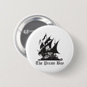 Die Piraten-Bucht Button (Vorne & Hinten)