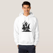 Die Piraten-Bucht Hoodie (Vorne ganz)