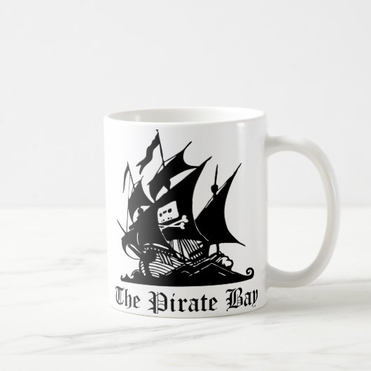 Die Piraten-Bucht-Tasse Kaffeetasse (Rechts)