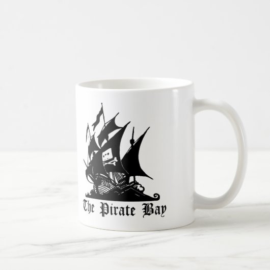 Die Piraten-Bucht-Tasse Kaffeetasse (Rechts)