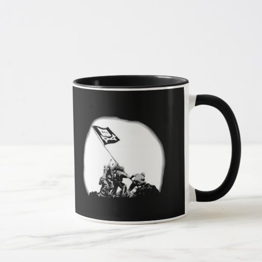 Die Piraten-Bucht-Tasse Tasse (Rechts)