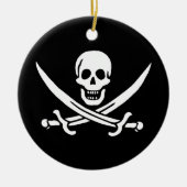 Die Piraten sind � - Keramik Ornament (Vorne)