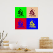 Die Piratenbucht Poster (Küche)