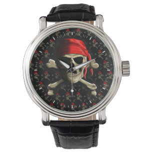 Die Piratenflagge Armbanduhr